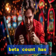 beta count has changed pt br